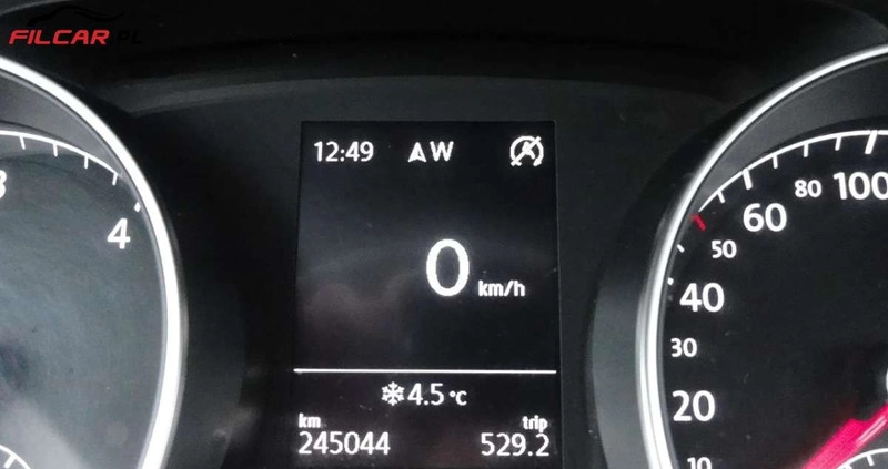 Volkswagen Golf cena 37990 przebieg: 245000, rok produkcji 2015 z Zakliczyn małe 301